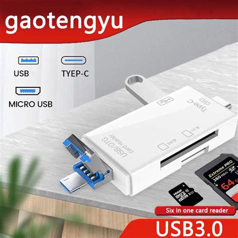 Combination Memory Card Reader And Usb Flash Drive