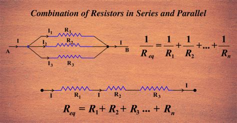 Combination Of Resistance In Series And Parallel Experiment
