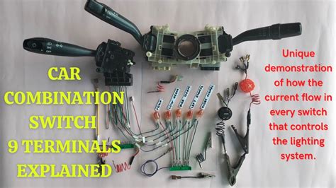 Combination Switch In Vehicle