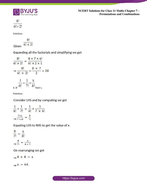 Combinations Exercises With Solutions