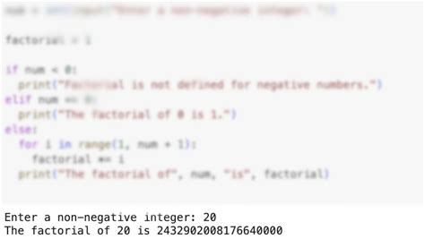 Combinations Factorial Python