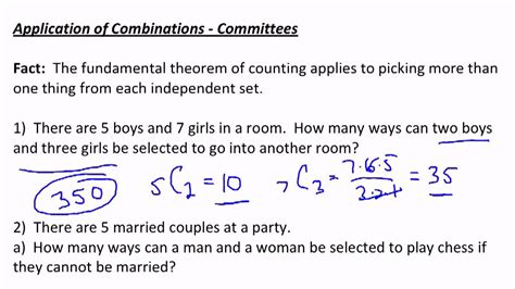 Combinations Questions And Answers