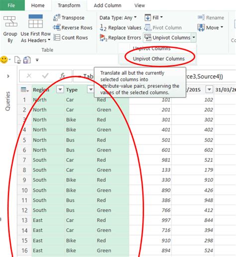 Combine Columns Excel Power Query