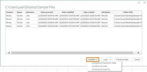 Combine Excel Files Into One Workbook Power Query