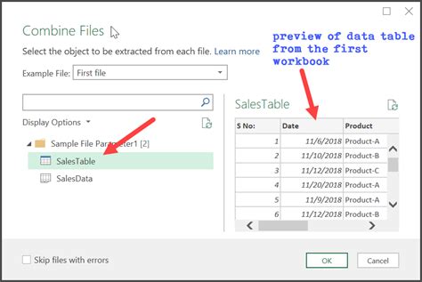 Combine Excel Files Into One Worksheet Vba