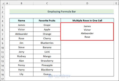 Combine Multiple Rows Table