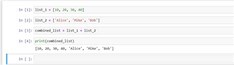 combine two string lists python