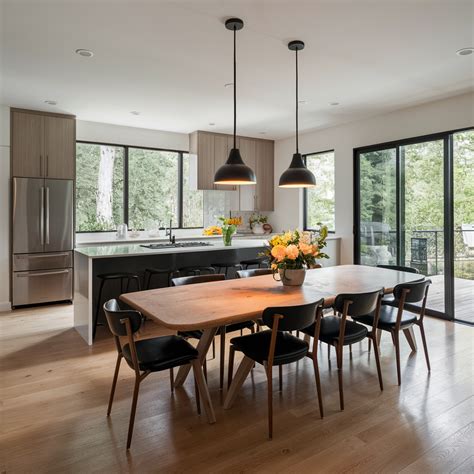 Combined Kitchen Dining Room Layout Ideas