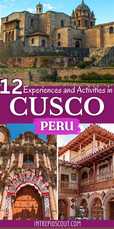 combining activities in cusco