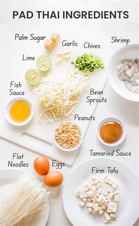 Combining Pad Thai Ingredients