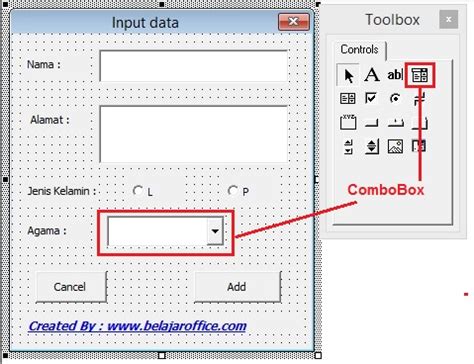 Combo Box Excel Form Vba