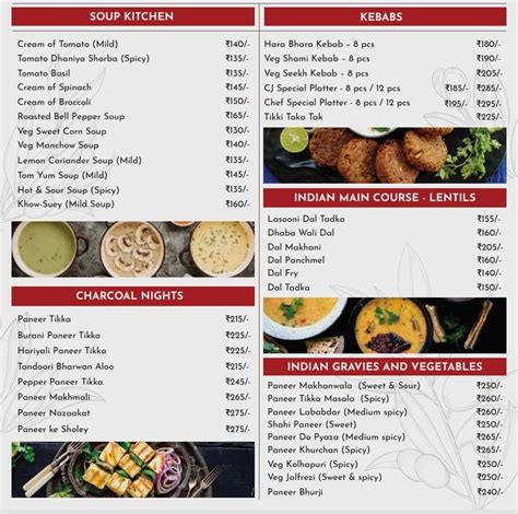 Combo Jumbo Chembur Menu