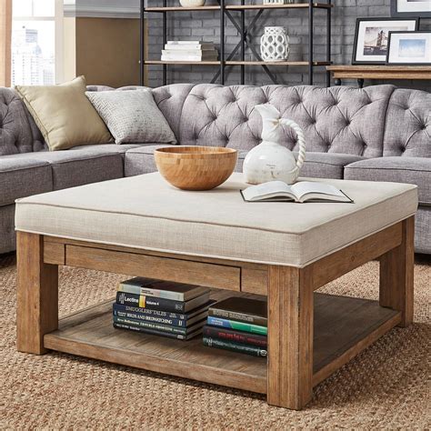 Combo Ottoman Coffee Table