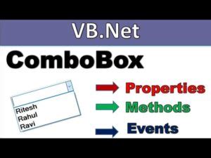 Combobox Events