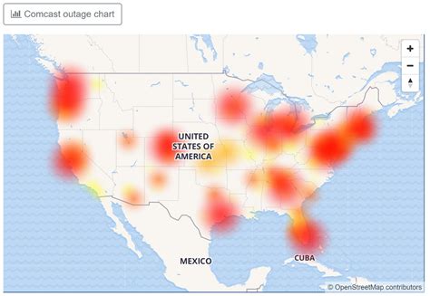 Comcast Outage Map Down Detector