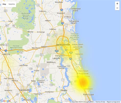 Comcast Outage Map Jacksonville Fl