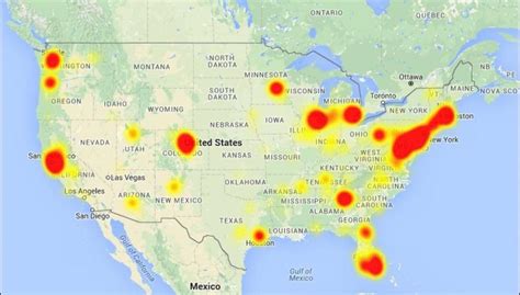 Comcast Outage Map Near Johnson City Tn