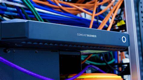 Comcast business options internet setup in modern office