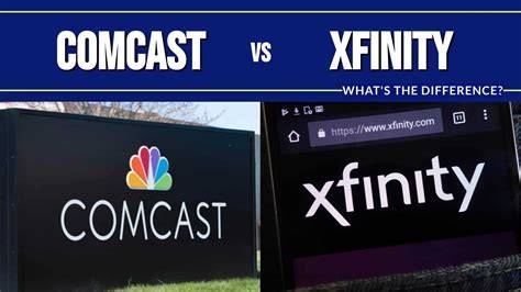 Comparison of comcast business and xfinity services
