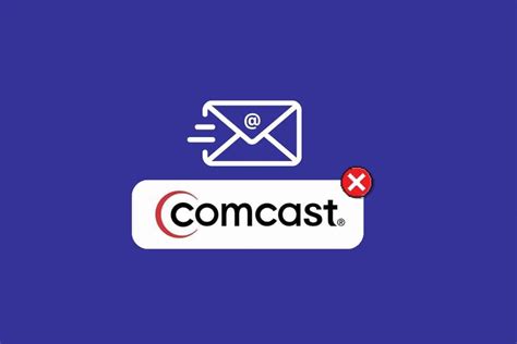 comcast email is not working