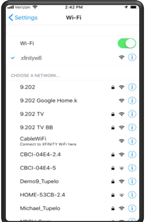 comcast wifi hotspot app