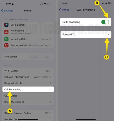 how to remove call forwarding Shafer Benoll