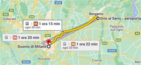come arrivare da aeroporto bergamo a milano