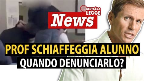 come denunciare un professore