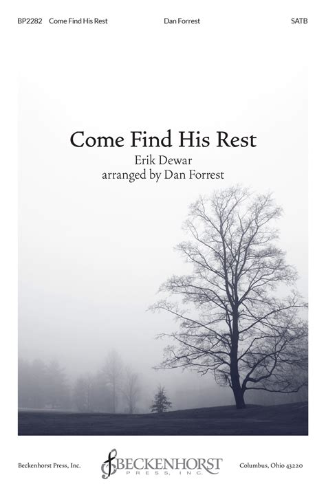 come find his rest dan forrest