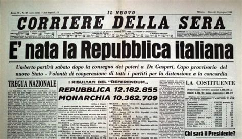 come nasce la repubblica italiana