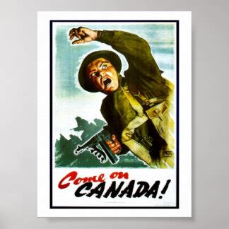 come on canada poster