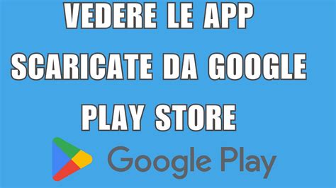 come vedere le app