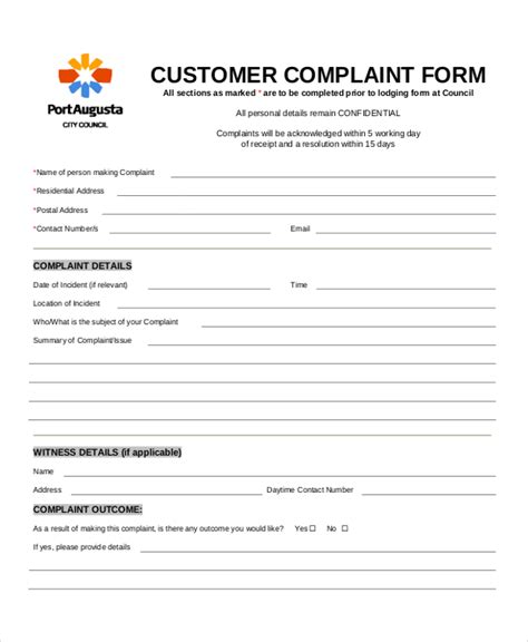 Comed Complaint Form