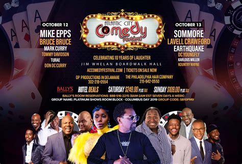 comedy shows atlantic city