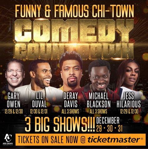 comedy shows near me this weekend