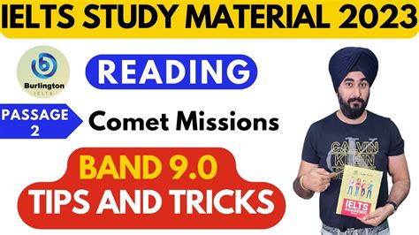 comet missions ielts reading
