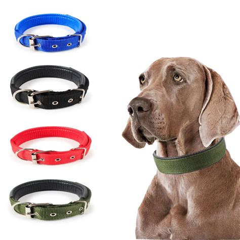 1 Pc Pet Nylon Pet Dog Collars For Small Big Dogs Length Comfortable