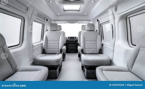 comfortable minibus interior