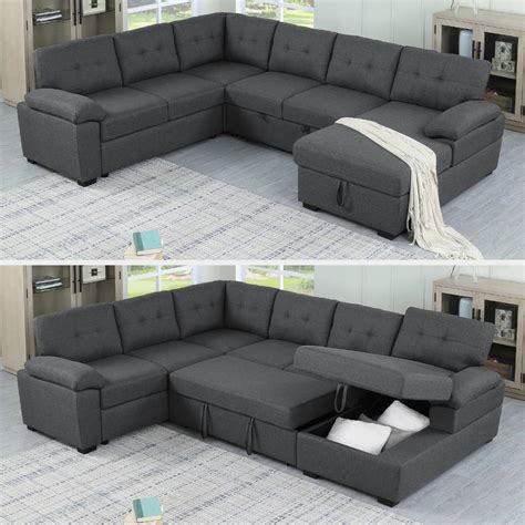 Comfortable Sectional Sleeper Sofa