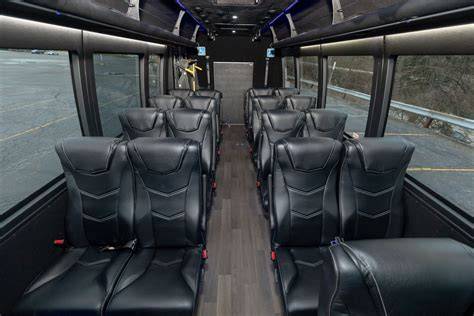 comfortable shuttle vehicles