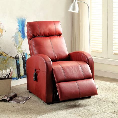 comfortable stylish small recliner