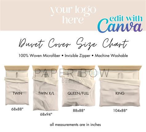 Comforter Cover Sizes