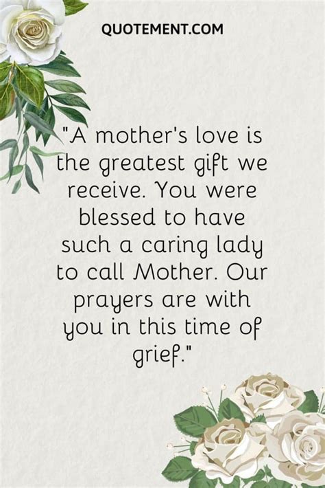 comforting words for the loss of a parent