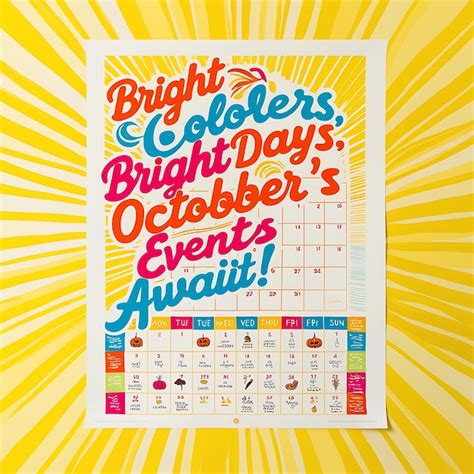 Comic Strip Calendar