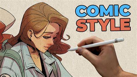 comic style drawing tutorial