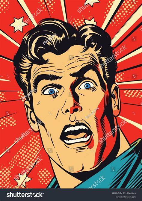 comic style pop art