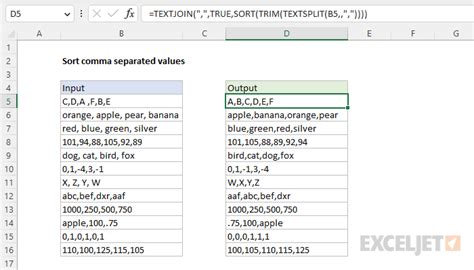 5 Ways Excel Comma Separated Values