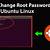 command to change user password in ubuntu