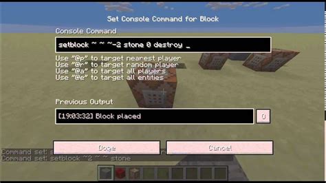 command block replace block