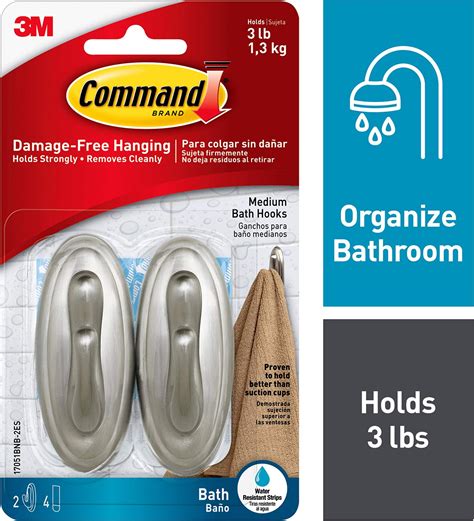Command Hooks In Shower